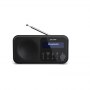 Sharp DR-P420(BK) Tokyo Portable Digital Radio, FM/DAB/DAB+, Bluetooth 5.0, USB or Battery Powered, Midnight Black Sharp | Midni - 3
